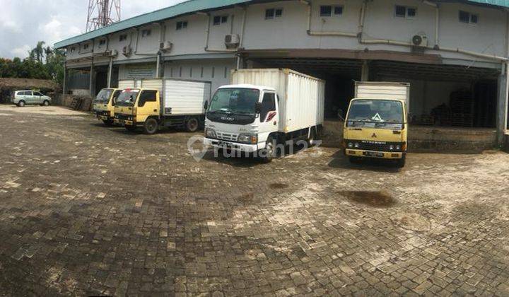 3menit dari Tol! Gudang Pondok Cabe Lt 2.700m2 Investasi 7jt/ m2 1