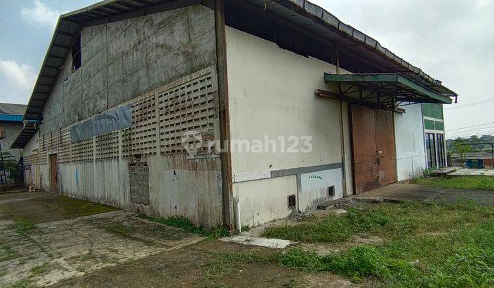 Tanah Gunung Sindur Bogor Lt 14.880 m2 Gudang ex. Pabrik 2.5jt 16