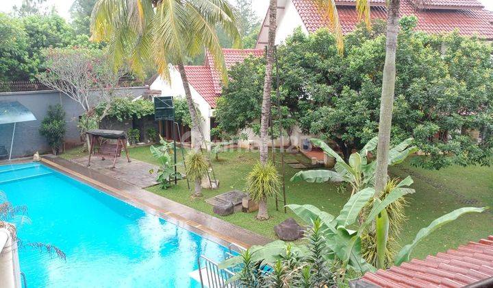 Rumah Taman Giri Loka Hadap Timur-Barat ada Private Pool 20M 2