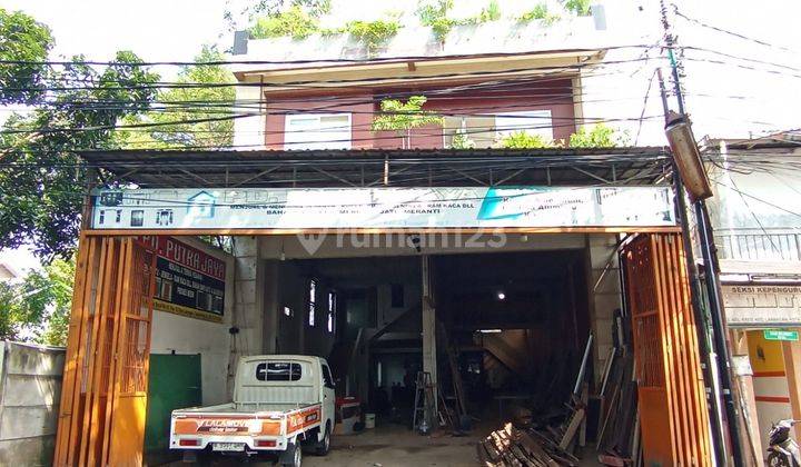 Ruko Murah LT 163m² di Jl H Muchtar Raya Larangan Tangerang SHM 1