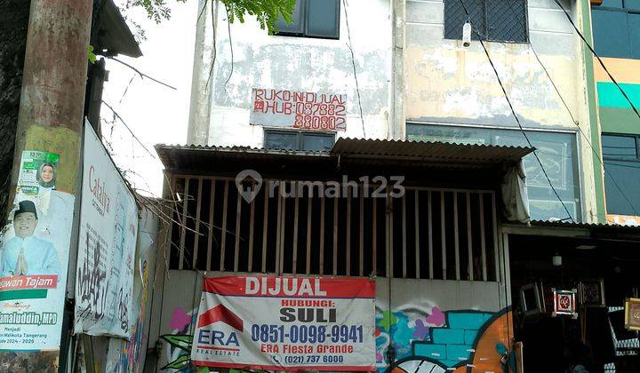 Ruko Komersil LT 100m² di Larangan Indah Kota Tangerang SHM 1