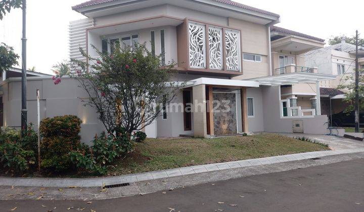 Rumah Cantik Mewah Hoek Di Perumahan Puribeta 1 Cluster Flamboyan Larangan Kota Tangerang Lt 180m2 Cash Only 1