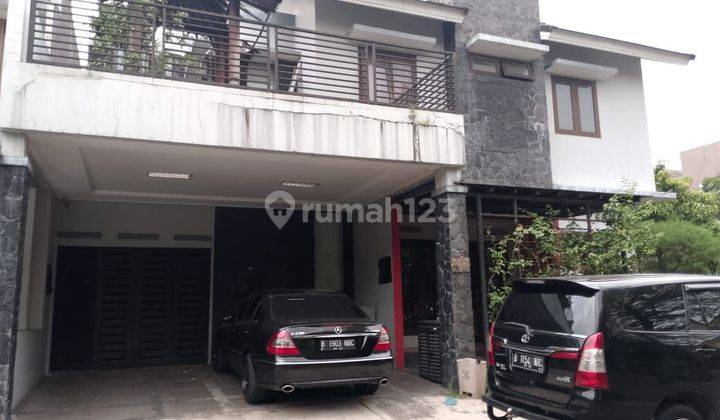 Rumah Asri Lt 241m² Di Jl Emeralda Prima Iii Bintaro Tangerang 2