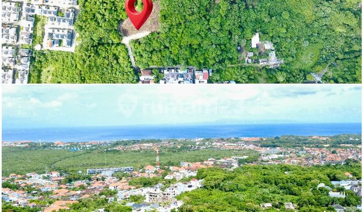 Tanah Kavling View Laut di Jl Mayaloka Nusa Dua