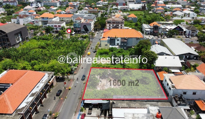 Di Jual Tanah Lokasi Terbaik di Jalan Dewi Sri Kuta 1