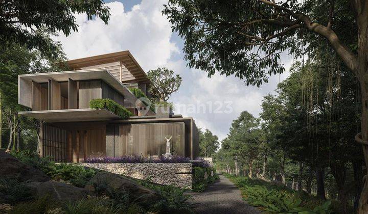 Tropical Villa Dengan Pemandangan Hutan Sungai di Nyanyi 8