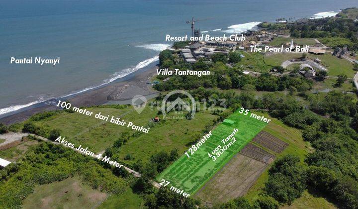 Dijual Cepat Tanah di Area Beach Side Pantai Nyanyi, 1