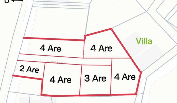 New lot in Pantai Nyanyi Yellow Zone Villa Environment 1