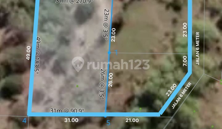 Tanah Freehold Ocean View at Pandawa Kutuh