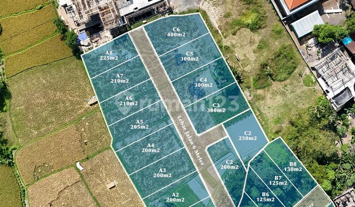 Dijual tanah kavling Ubud Gianyar Bali Dekat Central Ubud 