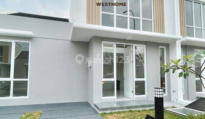 DISEWAKAN RUMAH PARAMOUNT PETALS UK 8X15 SIAP HUNI TERMURAH  1