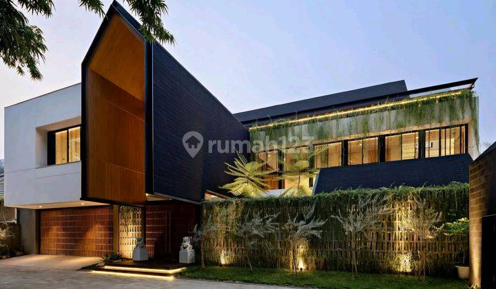 Rumah Baru Design Tropis Modern Di Kebayoran Baru Jakarta Selatan 1