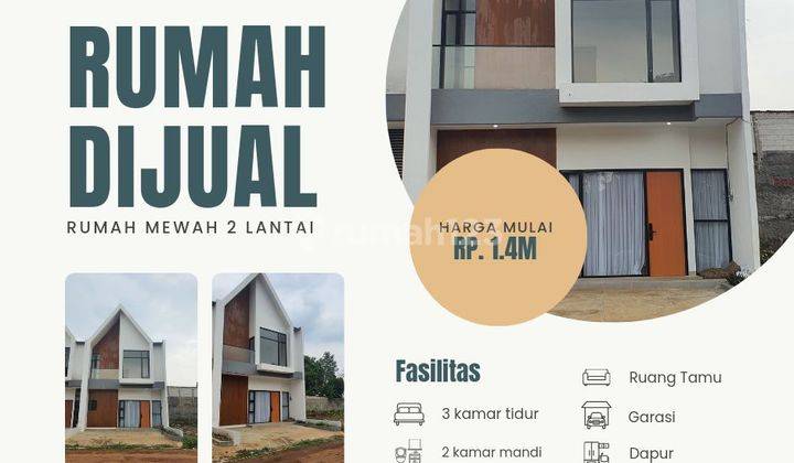 Rumah cluster 2 lantai Jakarta timur desig ruangan suka2 1