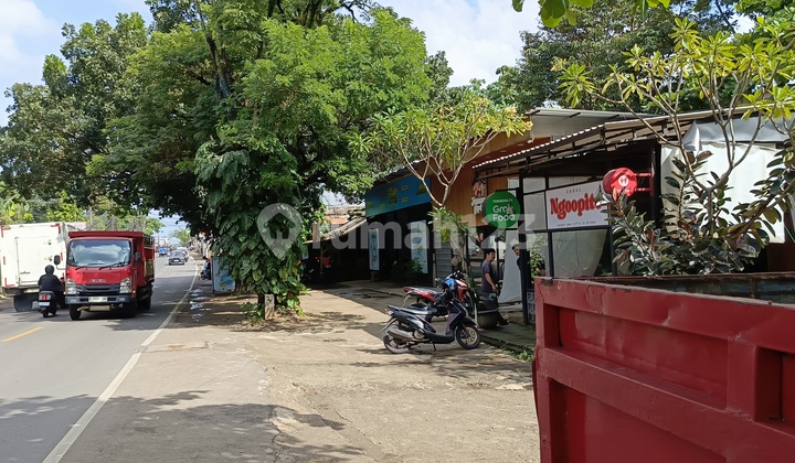 Large Land Area, Affordable Rent! Main Road Sawangan, Suitable for Warehouses/Bus Pool/Workshops
