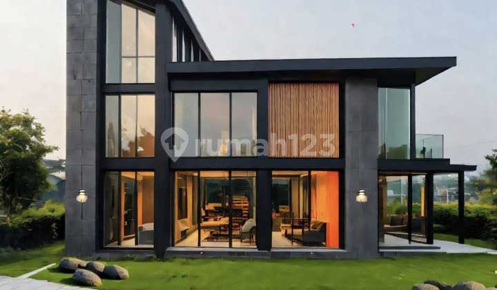 Rumah Modern Hadap Utara Timur Brand New Eminent Illustria BSD 2