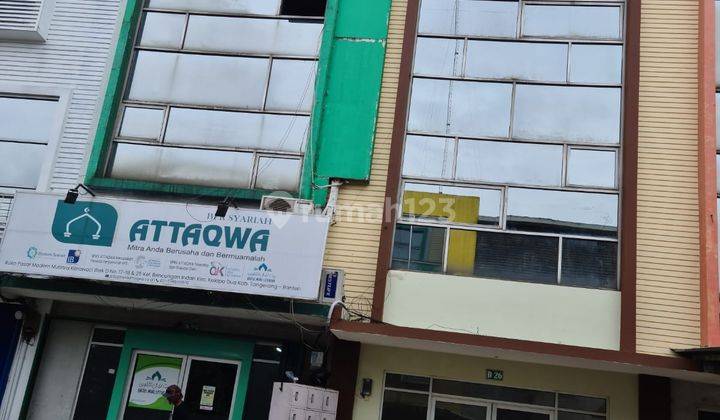 Disewakan Cepat Ruko Baru Kawasan Pasar Modern Mutiara Karawaci 1