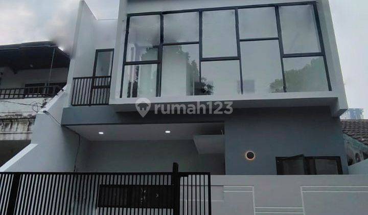 Rumah Depan Taman Brand New Baru Siap Huni Kawasan Nusa Loka Bsd 1