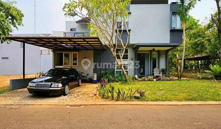 Rumah Hoek Modern Cantik Terawat Kawasan Pavillion Residence Bsd 1