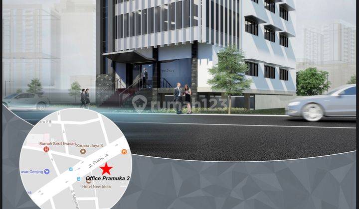 Office Building Strategis Dekat Tol Jalan Pramuka Jakarta Timur 2