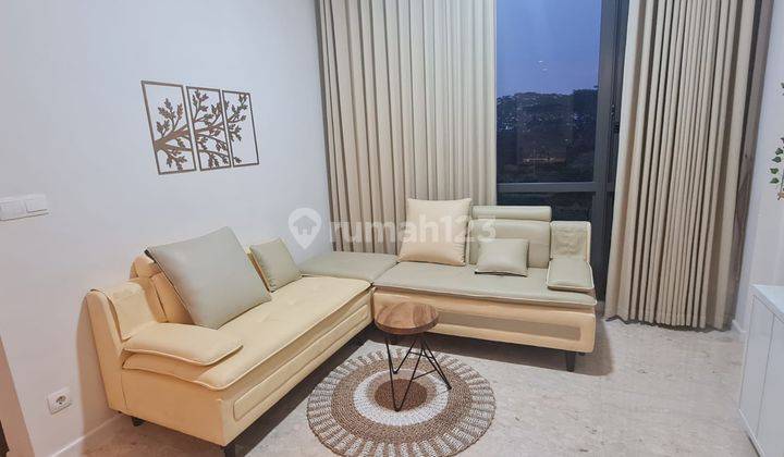 Modern Luxury 2 BR Full Furnish Apartment For Lease Marigold Bsd 1