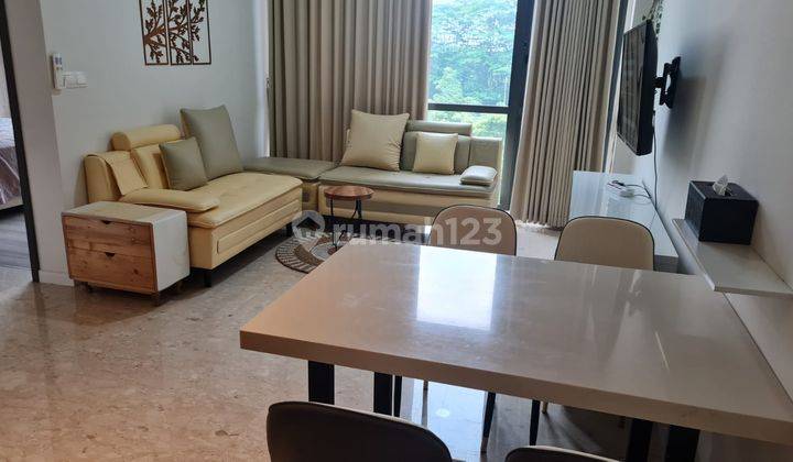 Modern Luxury 2 BR Full Furnish Apartment For Lease Marigold Bsd 2