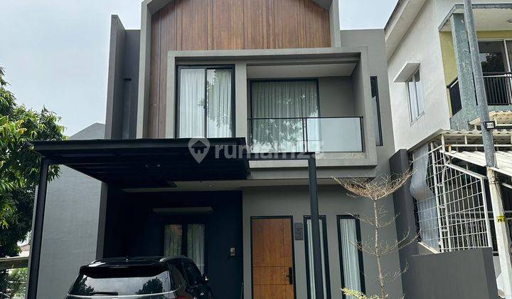 Rumah Modern Scandinavian Bangunan Mandiri Baru De Latinos Bsd 1