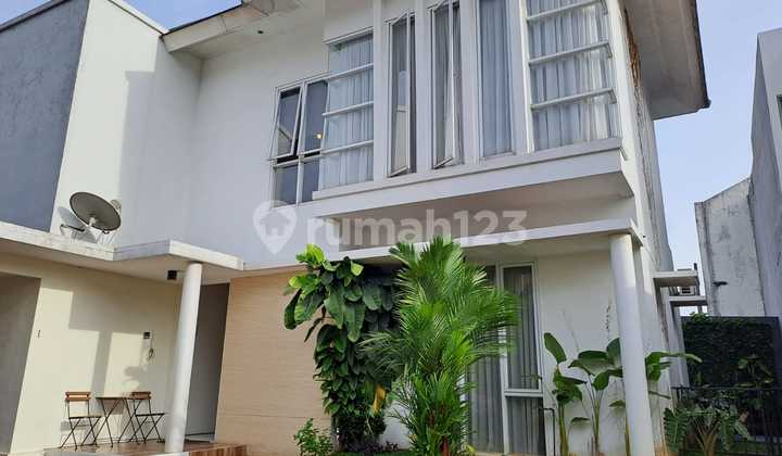Rumah Furnished Cantik Sangat Asri Lokasi Dalam Cluster Jagakarsa