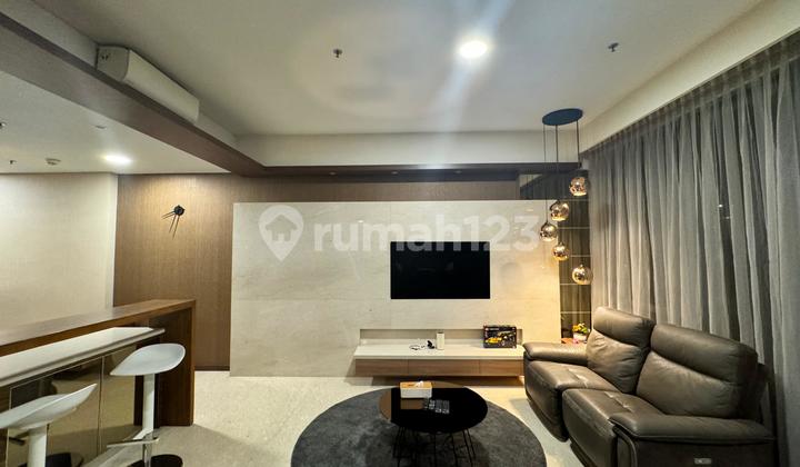Jual Cepat Murah Apartemen Furnish Mewah 3 BR Marigold Nava Park