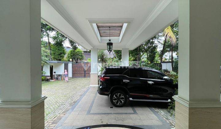 Rumah Mewah Gaya Villa Hitung Tanah Saja Bambu Apus Jakarta Timur 2