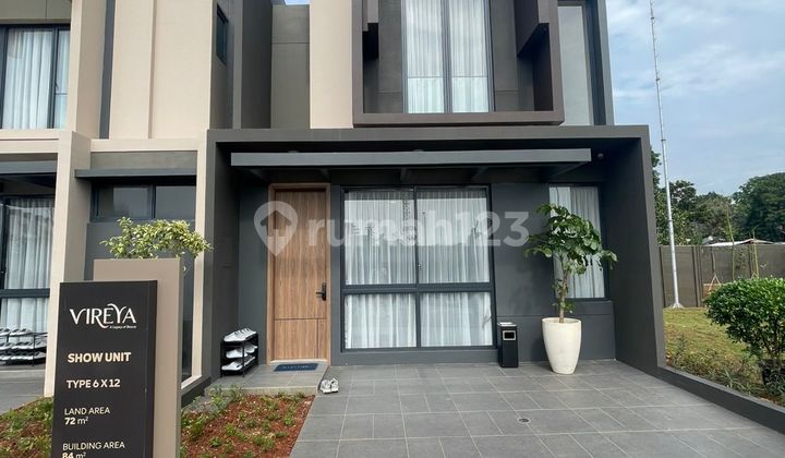 Rumah Baru Dekat Tol Pasar Modern Cluster Vireya Lynelle BSD