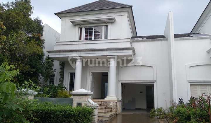 Disewakan Rumah Semi Furnish Kolam Renang Cluster De Park De Maja 1