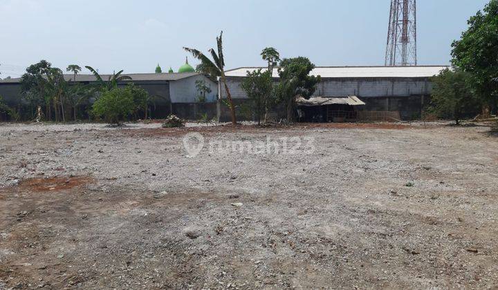 Disewakan Lahan Zona Industri Dengan Luas 11000m2, di Narogong Bekasi 1