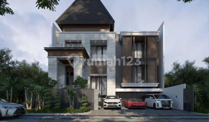 Rumah 2 Lantai Baru American Modern di Citraland Utama