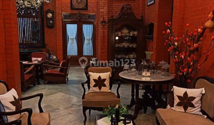 Rumah etnik di godean sleman luas 570m lebar 250m di jl godean 1