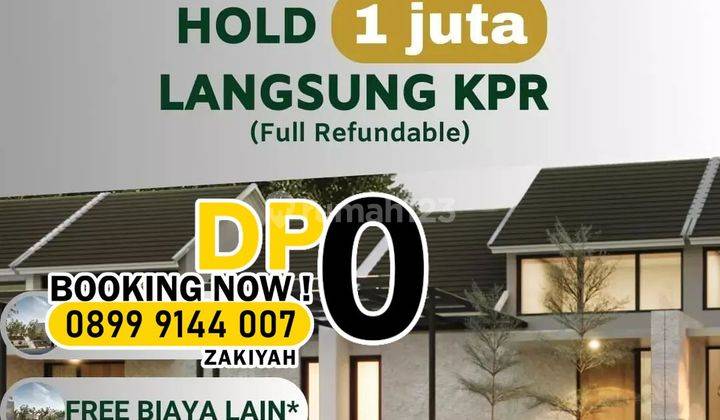 Bayar 1 Juta Harga Perdana + Dp 0 Rumah SHM 0 Jalan Sidoarjo 1