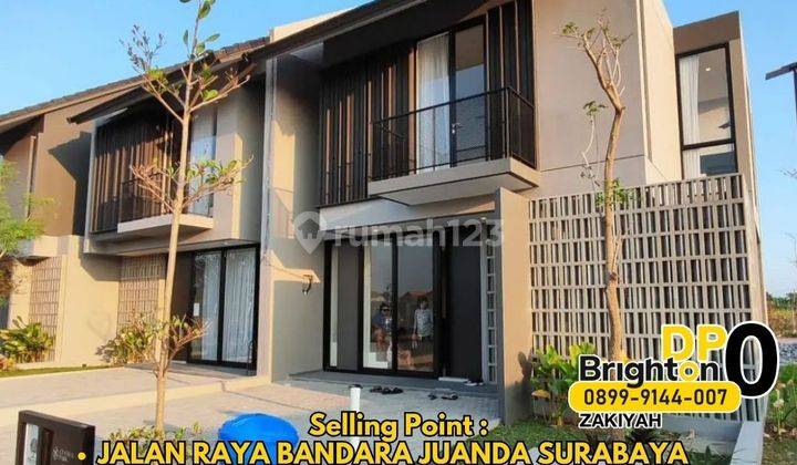 Rumah SHM Dp 0 Free Biaya + Jalan Raya Bandara Juanda Surabaya  1