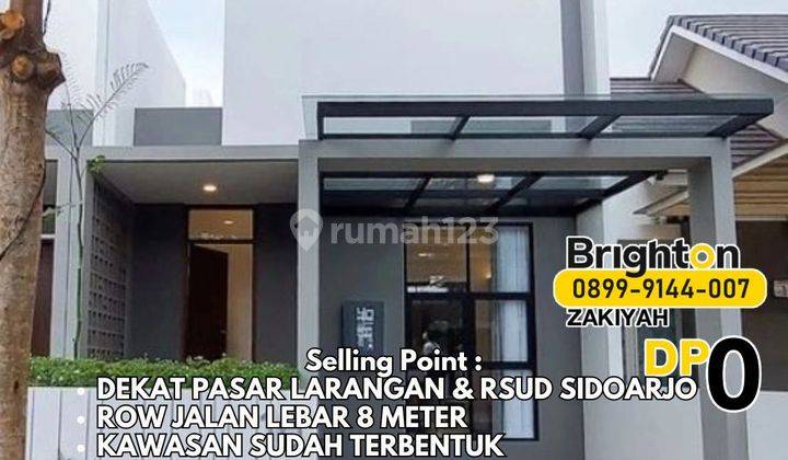 Dp 0 + Free Biaya Cicilan Ringan + Lokasi Pusat Kota Sidoarjio 1