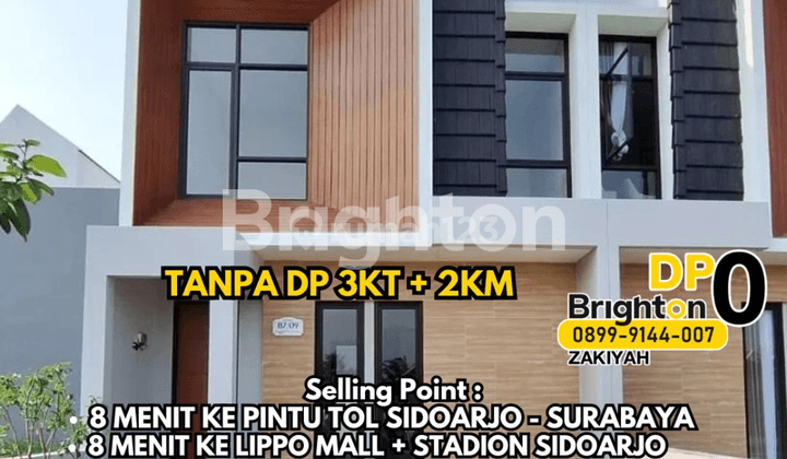 Dp 0 + Utj 5 Jt Free Biaya 2 Lantai Dekat Pintu Tol Sidoarjo Surabaya 1