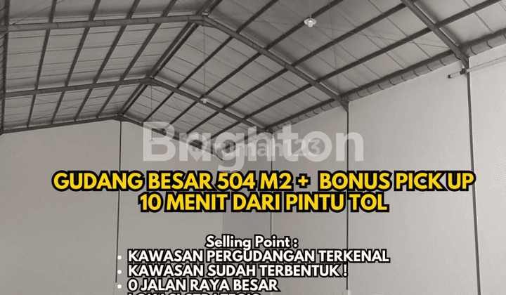 Ready Stok + Gudang Bonus Pickup Pintu Tol Driyorejo Surabaya 1