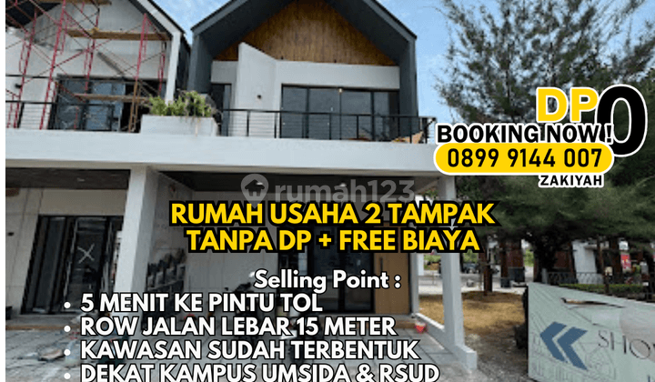 Ruko Dp 0 + Free Biaya2 + Dekat Pintu Tol Sidoarjo By Shojiland 1