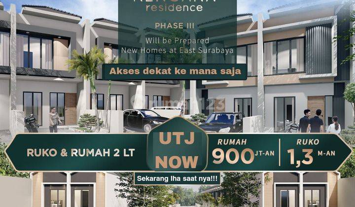 Dp 0 + Rumah 2 Lantai 2 Menit Ke Suramadu Surabaya Timur 2