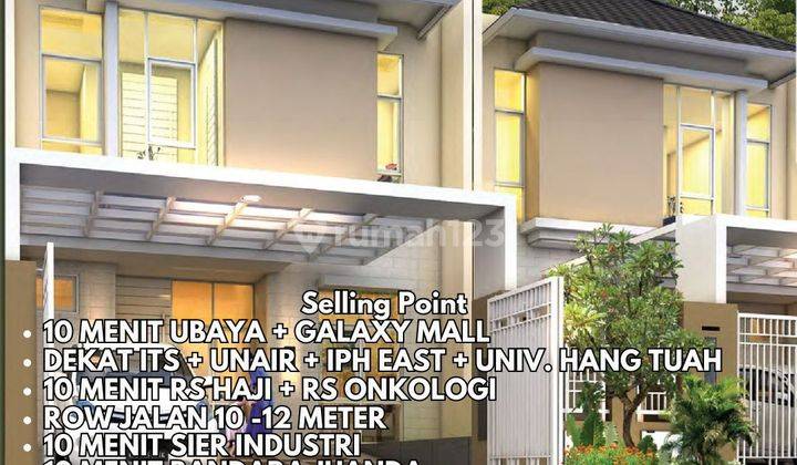 Banjir Promo Griya Galaxy Rumah Mewah 2 Lantai Surabaya Timur 1