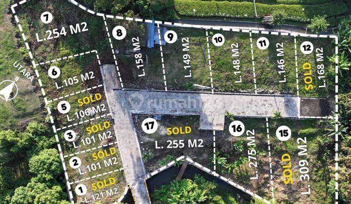 Freehold - Premium Land Available  In Canggu 1