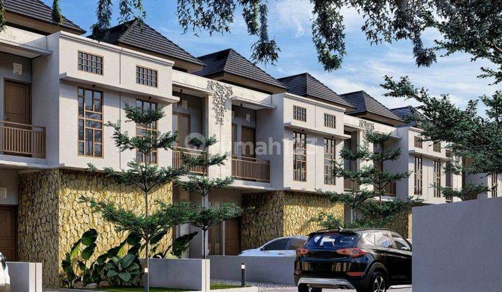 Yearly al - Modern 2-Bedroom House for Annual  in Secure Kerobokan Complex 2