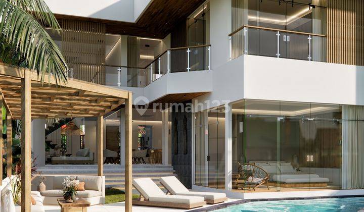 Leasehold - Elegant Two-Story Villa in Canggu with Rooftop, Private Pool, and Spacious Living Areas 2