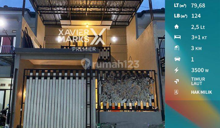 Rumah Full Furnish Smart Home di Tunggulwulung Malang 1