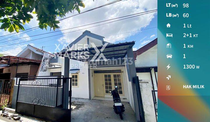 Rumah Tidar Malang Termurah Desain Minimalis 1