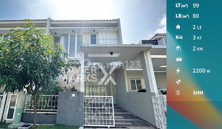 Rumah 2 Lantai Bangunan Baru di Villa Puncak Tidar Malang 1