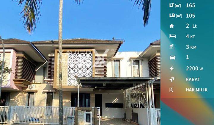 Rumah Mewah Furnish di Grand Permata Jingga Malang 1