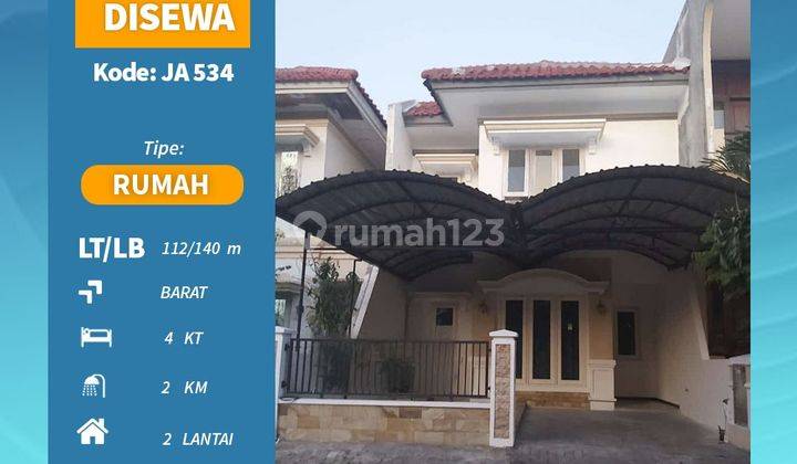 Disewakan Rumah 2 Lantai Bagus di Pakuwon City Ja 534 1